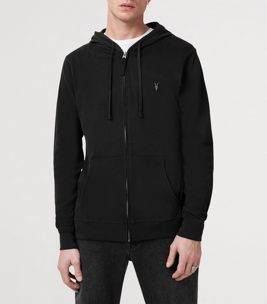 Organic Cotton Brace Zip-Up Hoodie