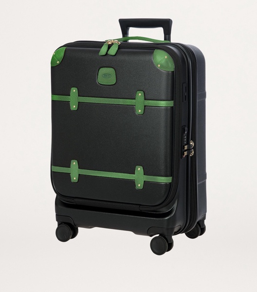 x Harrods Bellagio Spinner Front Pocket Suitcase (55cm)