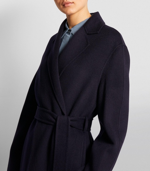 Wool-Cashmere Long Cenda Coat