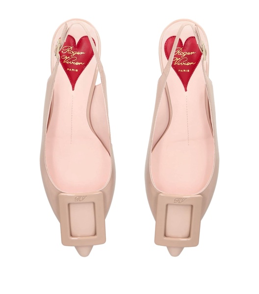 Virgule Slingback Pumps 55