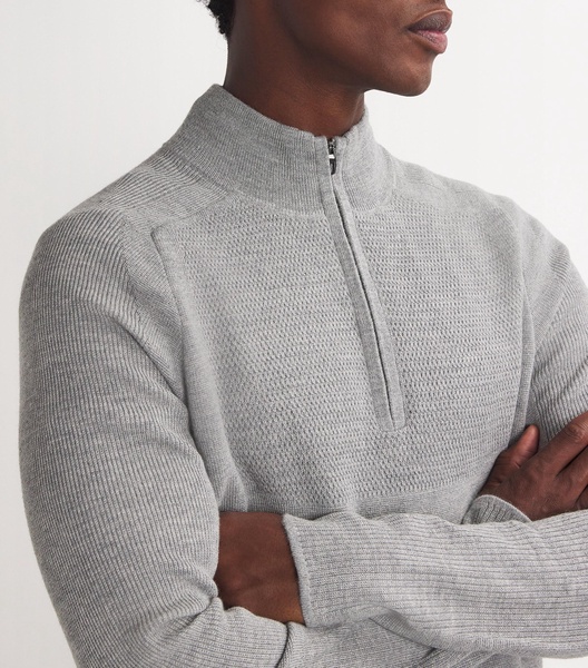 COOLMAX Quarter-Zip Sweater