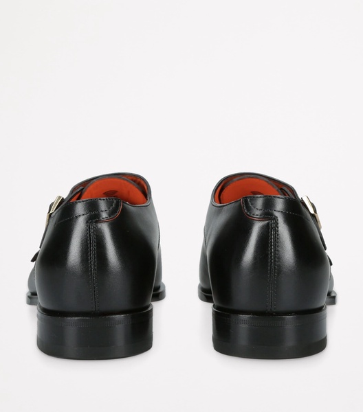 Leather Adrian Blake Monk Shoes