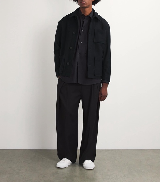 Wool-Blend Work Jacket
