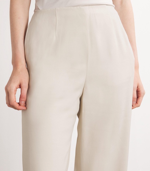 London Wide-Leg Tailored Trousers