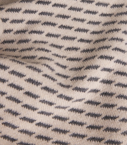 Cotton Masham Rollneck Sweater