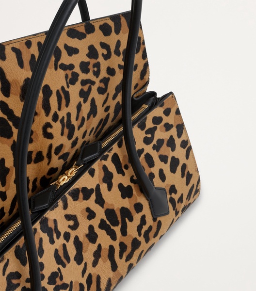 Haircalf Le Teckel Flap Shoulder Bag