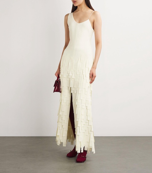 Fringed Maxi Dress
