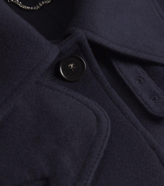 Wool Collared Cape