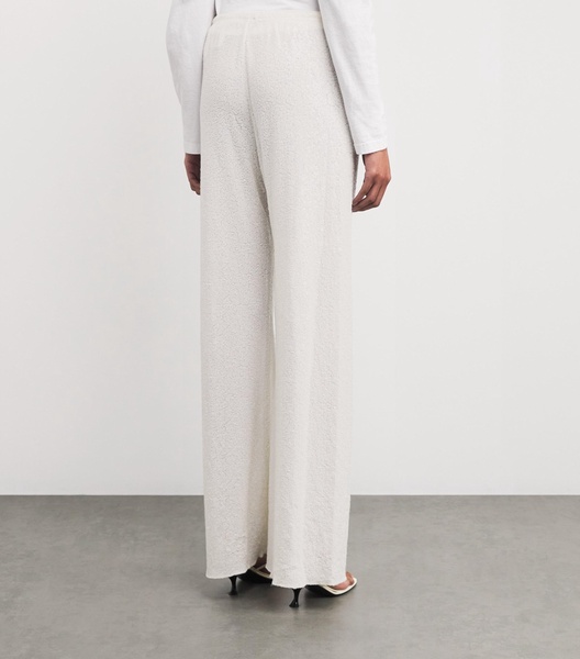 Sequinned Straight Trousers