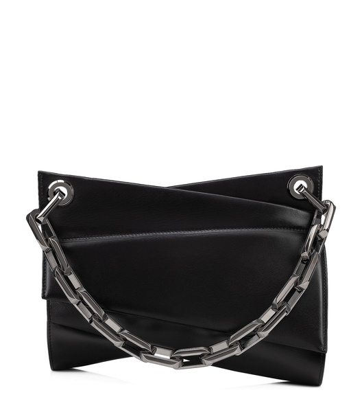 Loubitwist Leather Shoulder Bag