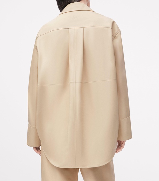 EXCLUSIVE Nappa Lambskin Silver Capsule Shirt