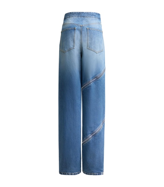 Denim Spiral Jeans