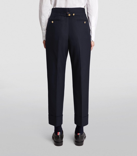 Cropped Tailored Trousers