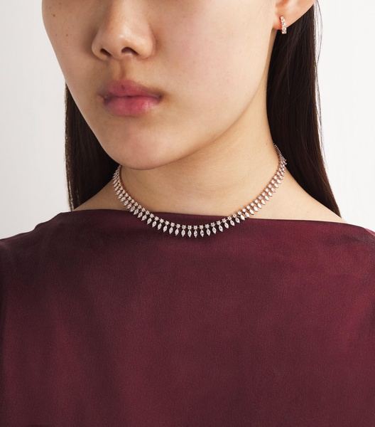 Rose Gold and Marquise Diamond Choker