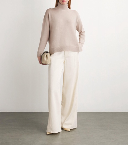 Wool-Cashmere Rollneck Sweater
