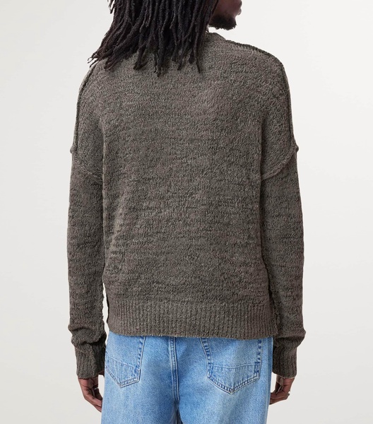 Wool-Blend Chillion Sweater