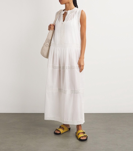 Semi-Sheer Thalia Maxi Dress