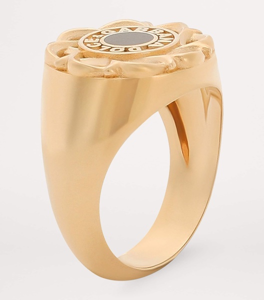Enamelled Signet Ring