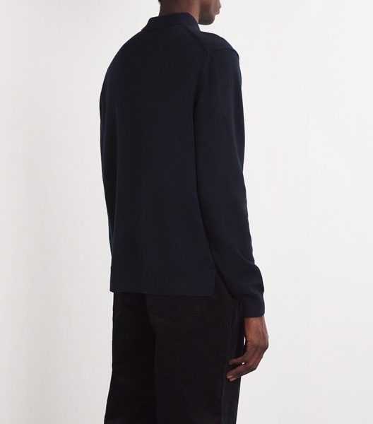 Merino Wool-Cotton Finsbury Polo Sweater