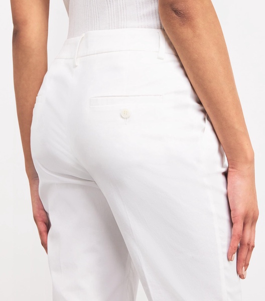 Canvas Straight-Fit Trousers