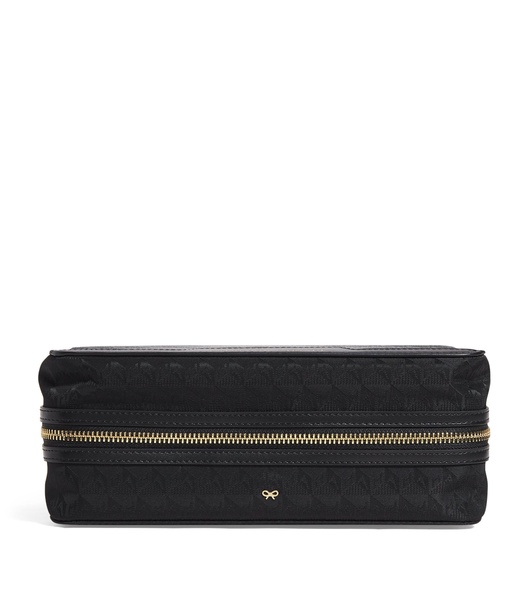 Jacquard Logo Bathroom Cabinet Pouch