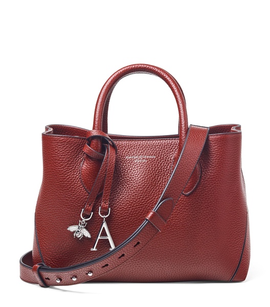 Midi Leather London Tote Bag