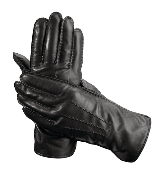 Men's Cashmere-Wool-Lined Leather Gloves
