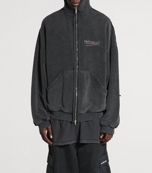Political Campaign Inside-Out Zip-Up Hoodie