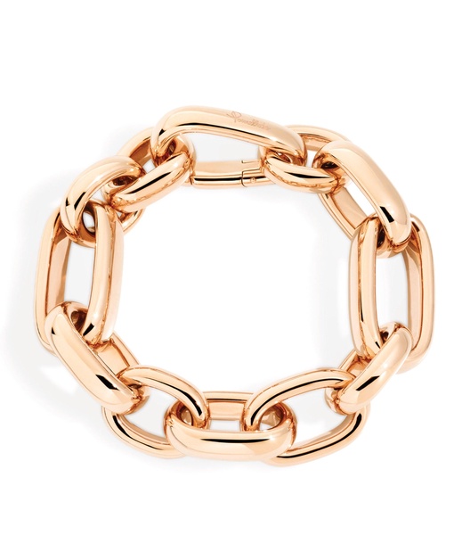 Rose Gold Iconica Bold Chain Bracelet (Size M)