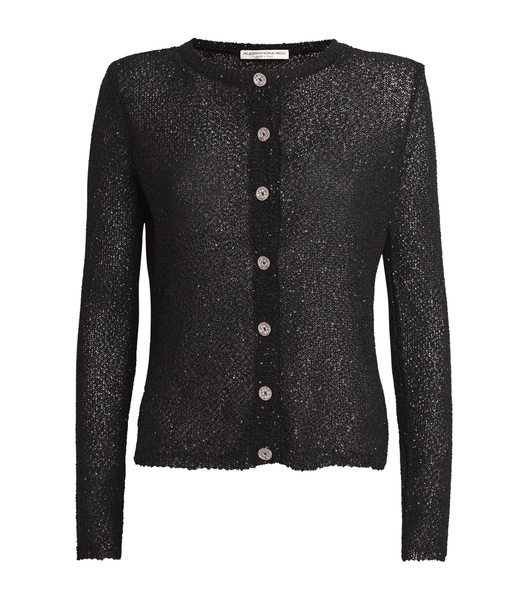 Knitted Sequin Cardigan