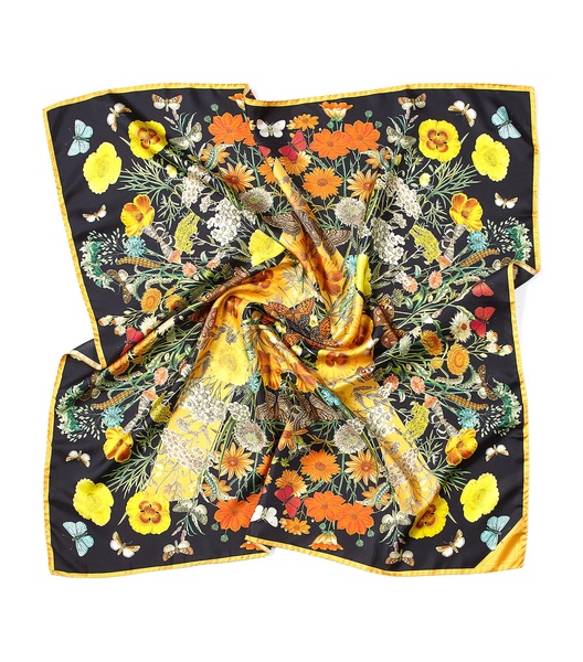 Silk Botanical Scarf