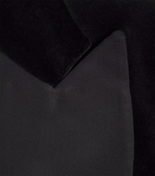 Velvet Cropped Blazer