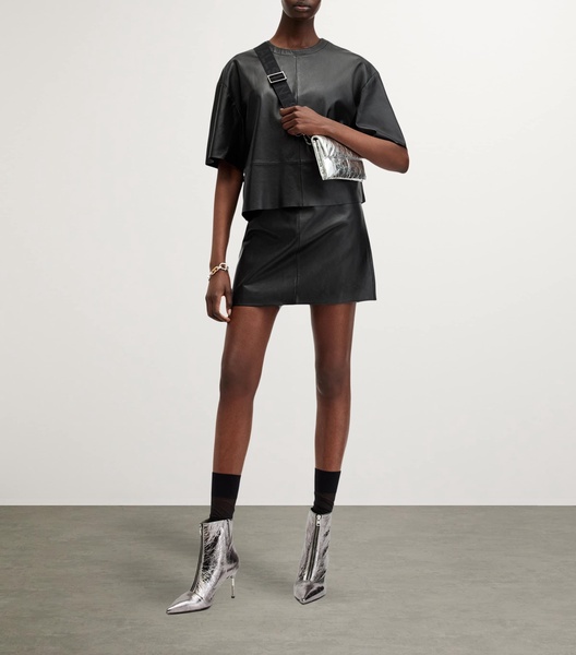Leather Renai Mini Skirt