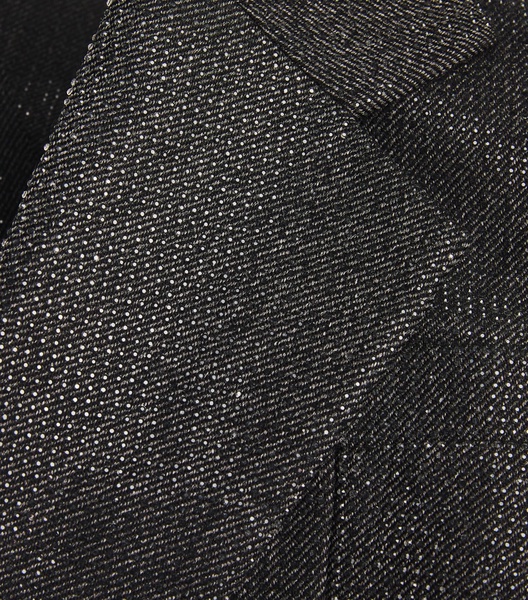 Wool Crystal-Embellished Hotfix Blazer