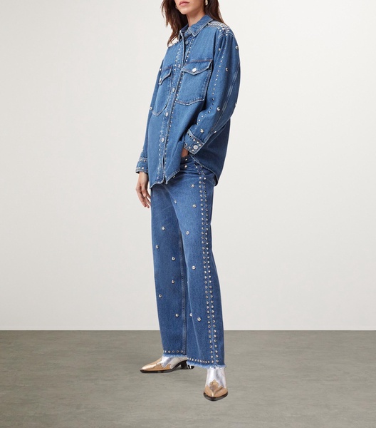 Studded Alba Denim Shirt