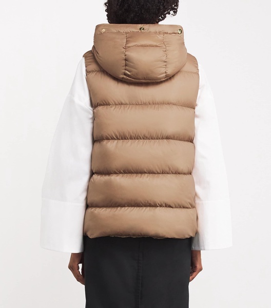 Down Reversible Quilted Gilet