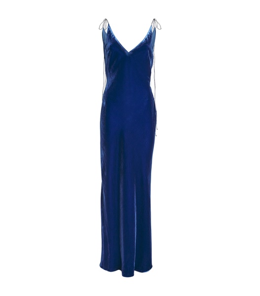 Jules Velour Maxi Dress