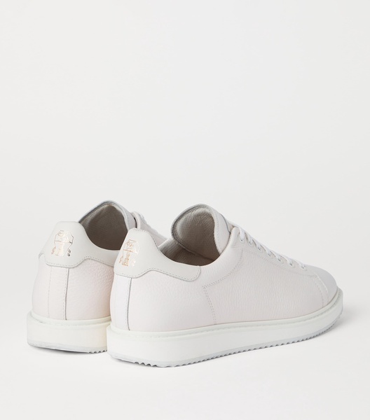 Grained Leather Sneakers