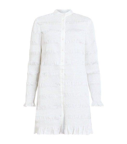 Collarless Meg Mini Dress