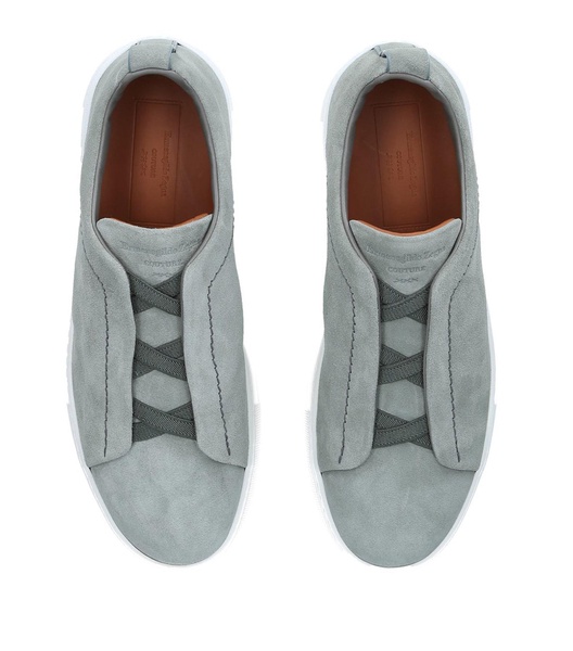 Suede Triple Stitch Sneakers