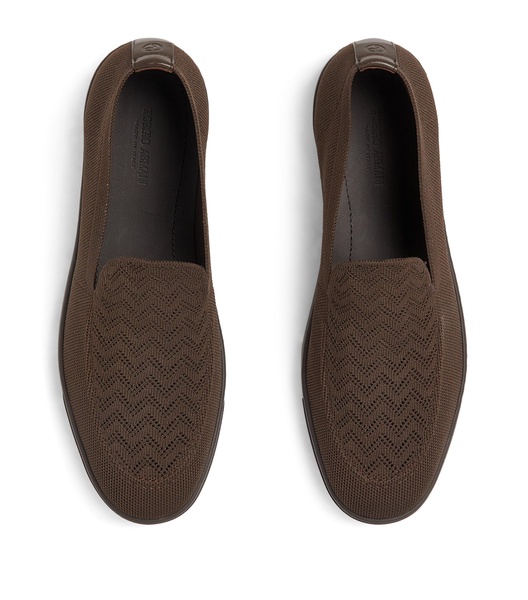 Chevron Jacquard Slip-On Sneakers