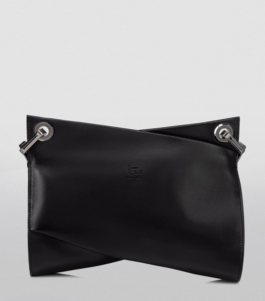 Loubitwist Leather Shoulder Bag