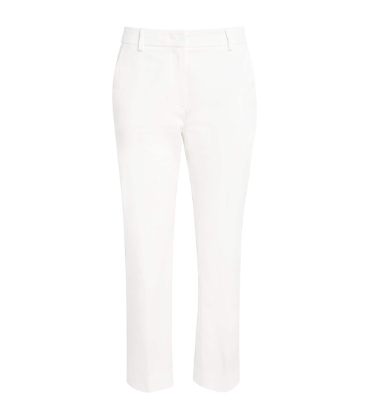 Canvas Straight-Fit Trousers