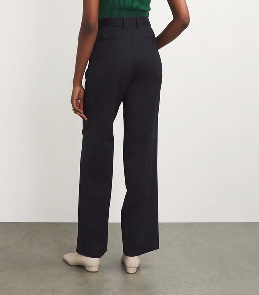 Straight-Leg Trousers