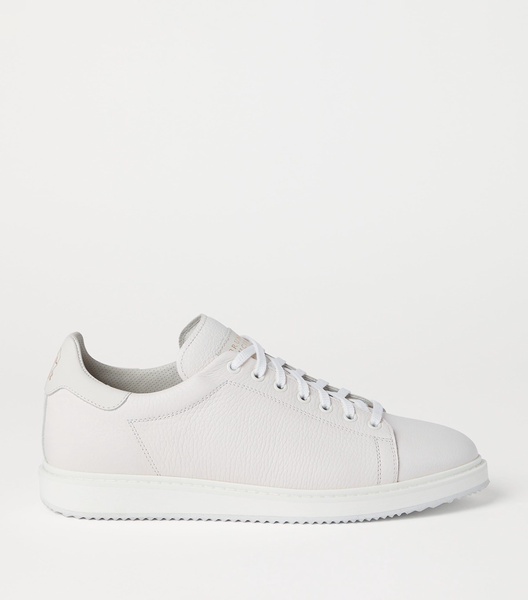 Grained Leather Sneakers