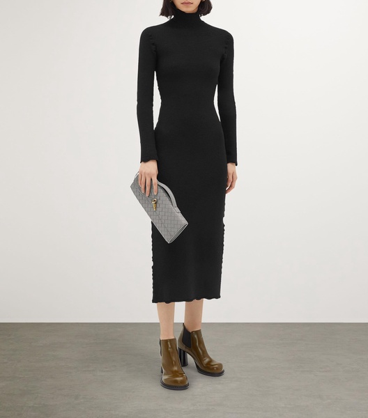 Small Lambskin Andiamo Clutch Bag