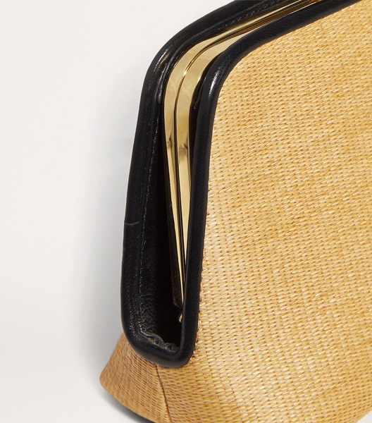 Small Raffia Goji Shoulder Bag