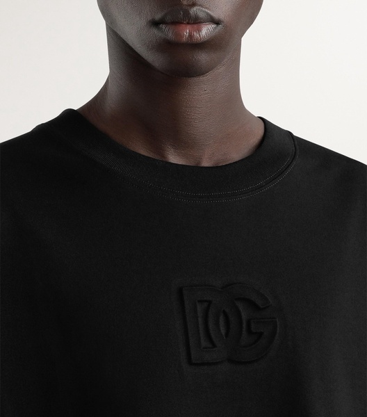 Oversized Embroidered Logo T-Shirt