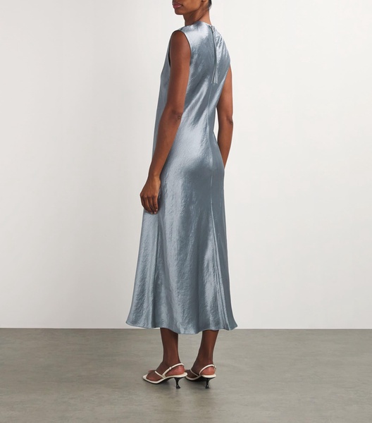 Satin Maxi Dress