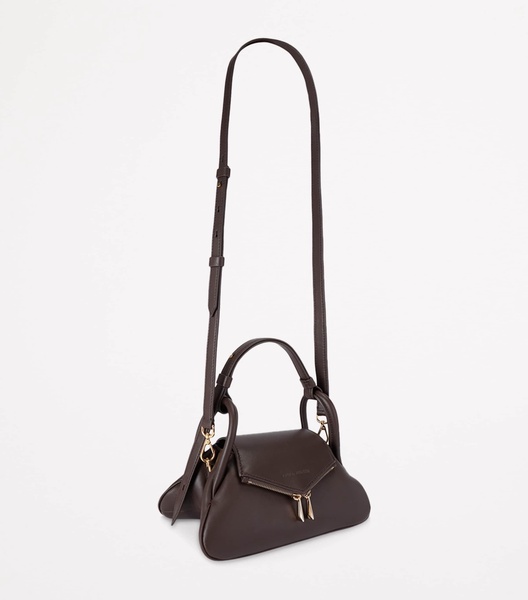 Small Leather Gemini Shoulder Bag